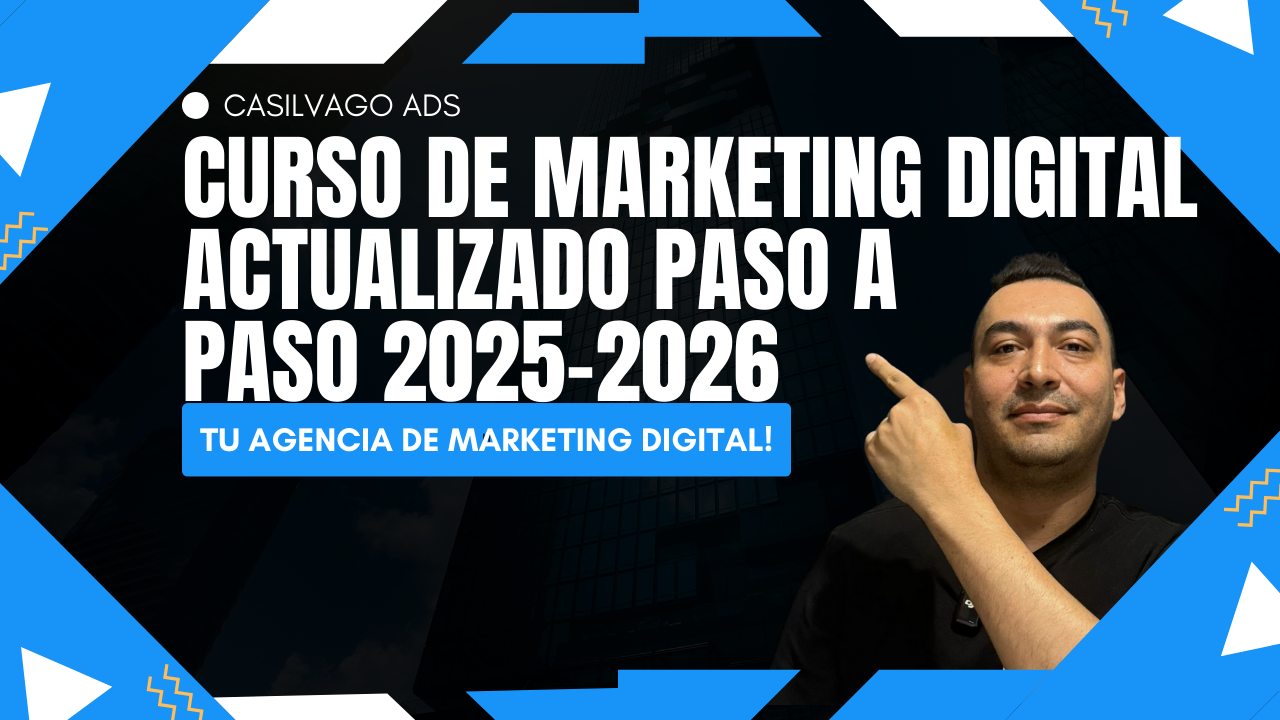 Curso Marketing Digital 2025- Diplomado 100% virtual