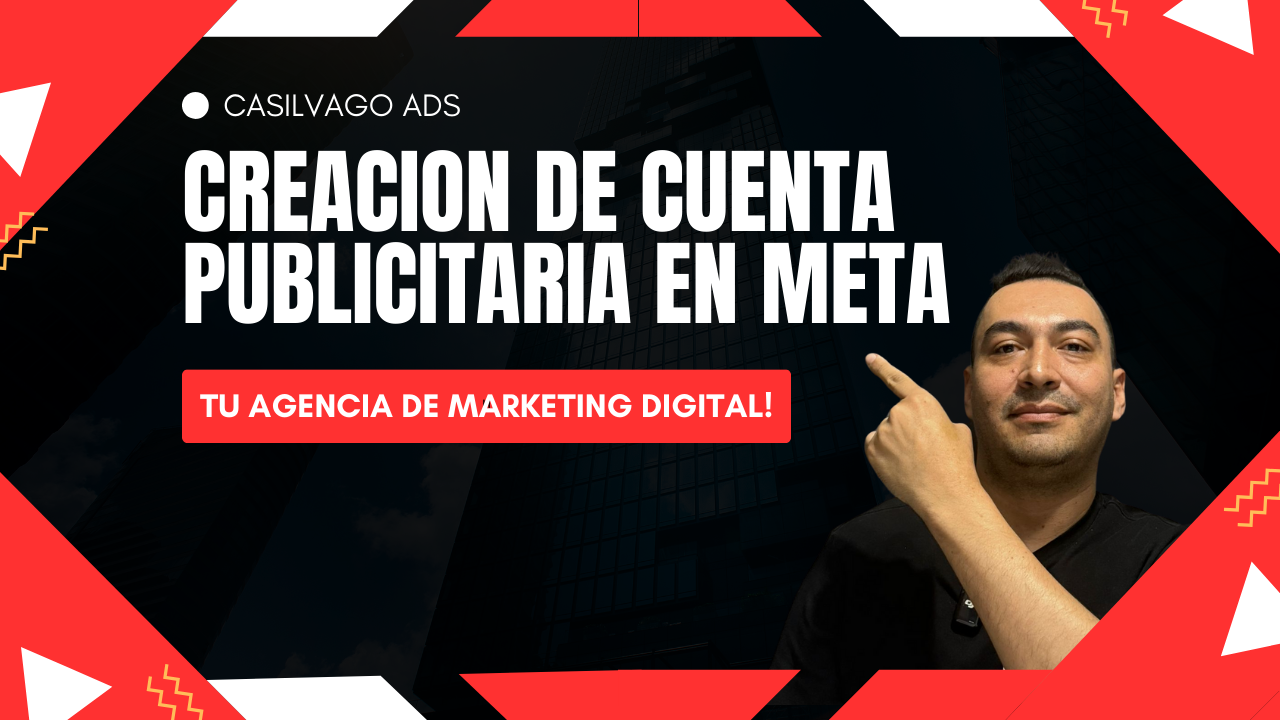 ▶️CURSO de MARKETING DIGITAL META ADS 2025 | creacion CUENTA PUBLICITARIA en META ADS en 3 minutos