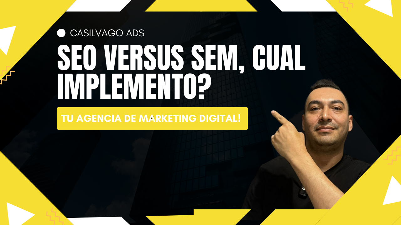 ▶️CURSO de MARKETING DIGITAL META ADS 2025-2026 | SEO versus SEM, CUAL implemento en mi ESTRATEGIA!